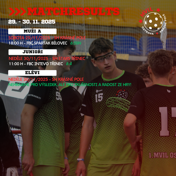 Matchresults 25/26 12 2