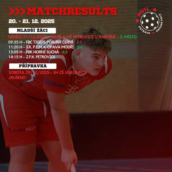 Matchresults 25/26 13